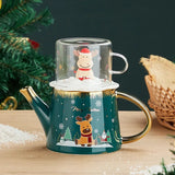 Théière de Noël <br> Porcelaine 500ml