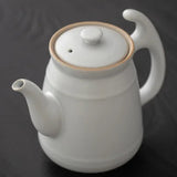 Théière en Céramique <br> Blanche avec Filtre 660ml