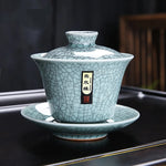 Théière Chinoise <br> Gaiwan Vert Celadon 130ml