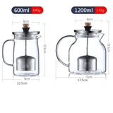 Théière en Verre avec Infuseur <br> 600ml à 1,2L