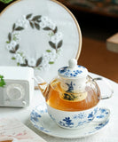 Théière égoïste originale <br> Verre et porcelaine 400ml