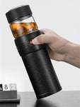 Théière Infuseur Nomade <br> Inox 580ml (430+50+50)