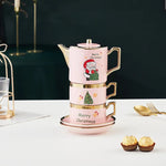 Théière Père Noël <br> Service 2 Tasses 420ml