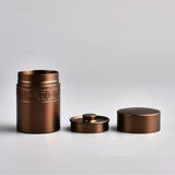 Boîte à Thé en Métal <br> Double Couvercle