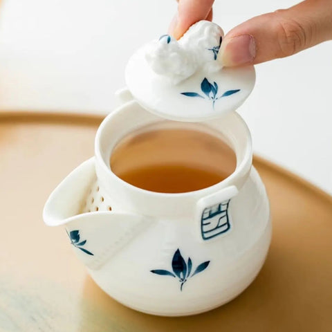 Théière Japonaise Porcelaine