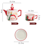 Théière Père Noël <br> Service 2 tasses 450ml