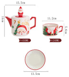 Théière Père Noël <br> Service 2 tasses 450ml