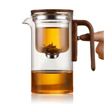 Théière en Verre avec Infuseur en Verre