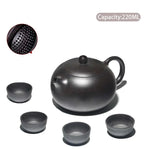 Théières Yixing <br> Noires 190-350ml