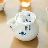 Théière en Porcelaine <br> Bleue et Blanche 190ml