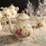Théière Anglaise Vintage <br> Fleur
