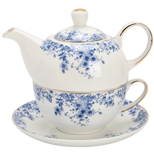 Théière Solitaire avec Tasse et Soucoupe 350ml