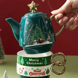 Théière Sapin de Noël