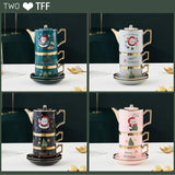 Théière Père Noël <br> Service 2 Tasses 420ml