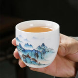 Service à Thé en Porcelaine de Chine <br> 4 ou 6 tasses 650ml