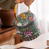 Théière en Porcelaine de Chine <br> Jingdezhen 350ml