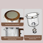 Théière en Verre <br> Avec Infuseur en Verre 600ml