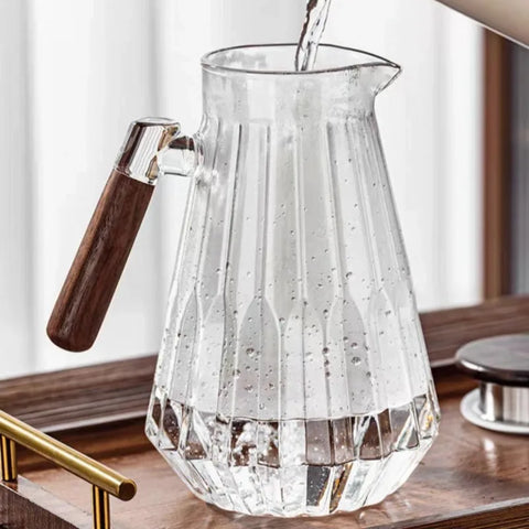 Carafe en Verre avec Filtre <br> Théière Diamant 1.7L