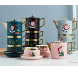 Théière Père Noël <br> Service 2 Tasses 420ml