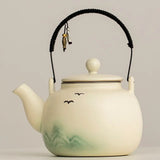 Théière Céramique avec Filtre Inox