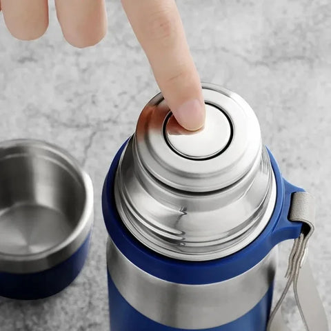 Thermos Thé avec Infuseur <br> Tout inox 750 ml - 1 L