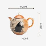 Théière en Céramique <br> Ronde 100ml