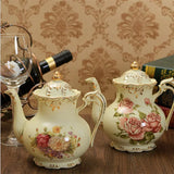 Théière Anglaise Vintage <br> Fleur