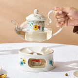 Théière en Verre avec Infuseur Porcelaine