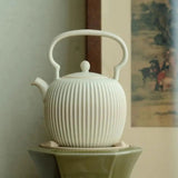 Théière Blanche Moderne <br> 400ml