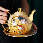 Théière en Porcelaine avec Tasse <br> Tea For One 500ml