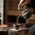 Théière en Céramique <br> Emaillée Vintage 180 à 300ml
