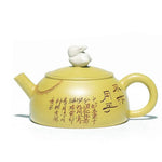 Théière Chinoise en Terre Cuite Jaune