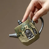 Petite théière en grès