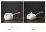 Théière Japonaise Blanche <br> 200ml