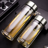 Thermos Thé en Verre <br> Double Paroi 220ml à 1L