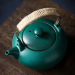 Théière en Grès Verte <br> 550ml