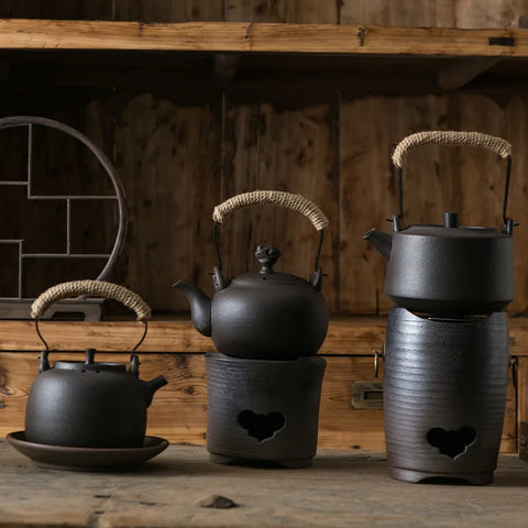 Bouilloire en Céramique <br> Réchaud 800ml-1.2L