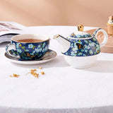 Service à Thé Floral <br> Porcelaine 480ml