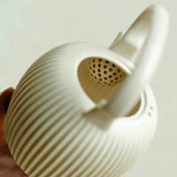 Théière Blanche Moderne <br> 400ml