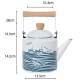 Théière Métal émaillé <br> Service 2L