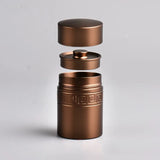 Boîte à Thé en Métal <br> Double Couvercle