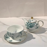 Théière solitaire porcelaine