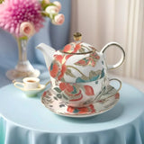 Théière Solitaire Porcelaine