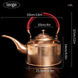 Bouilloire en Cuivre <br> 2-3-4L