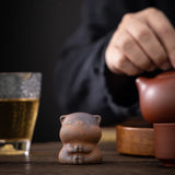 Tea Pet Chat <br> Compagnon de Thé
