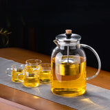 Théière en Verre avec Infuseur <br> 600ml à 1,2L