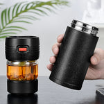 Théière Infuseur Nomade <br> Inox 580ml (430+50+50)