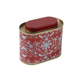 Boîte à Thé métal Rouge