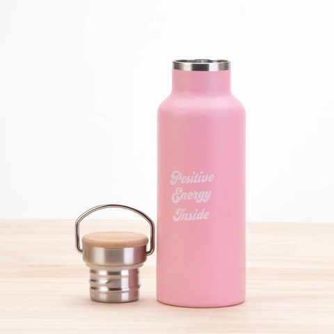 Gourde isotherme inox sans plastique