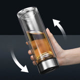 Thermos Thé en Verre <br> Double Paroi 220ml à 1L